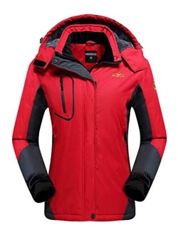 Women's Mountain Waterproof Ski Jacket Windproof Rain Jacket