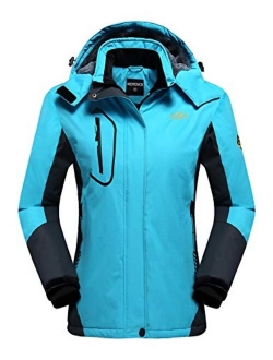 Women's Mountain Waterproof Ski Jacket Windproof Rain Jacket