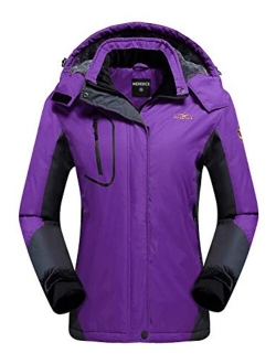 Women's Mountain Waterproof Ski Jacket Windproof Rain Jacket