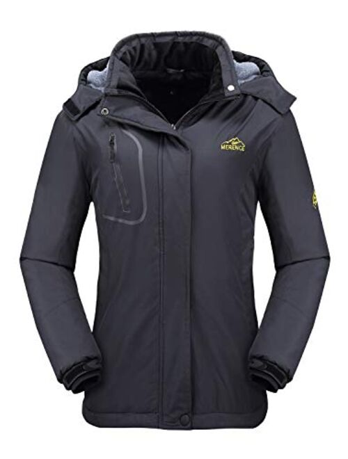 Women's Mountain Waterproof Ski Jacket Windproof Rain Jacket