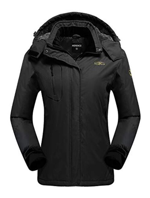 Women's Mountain Waterproof Ski Jacket Windproof Rain Jacket