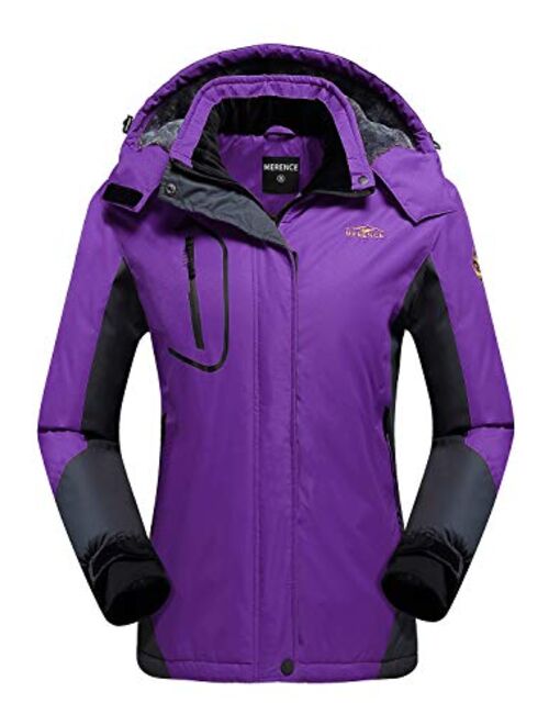 Women's Mountain Waterproof Ski Jacket Windproof Rain Jacket