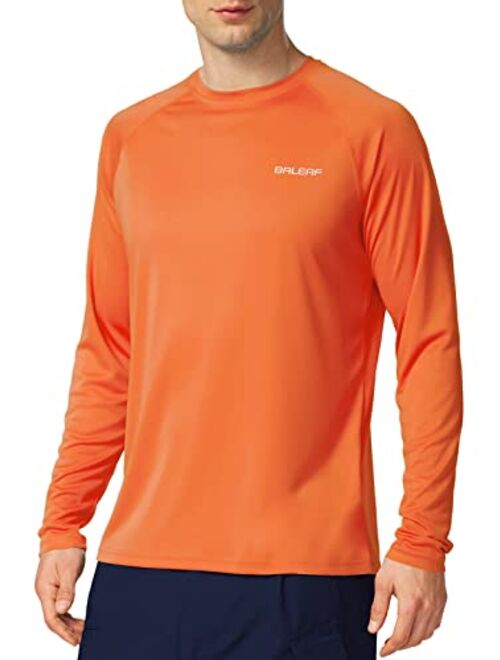 BALEAF Men's Long Sleeve Shirts Lightweight UPF 50+ Sun Protection SPF T-Shirts Fishing Hiking Running