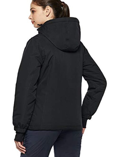 TSLA Women's Winter Ski Jacket, Waterproof Warm Insulated Snow Coats, Cold Weather Windproof Snowboard Jacket with Hood