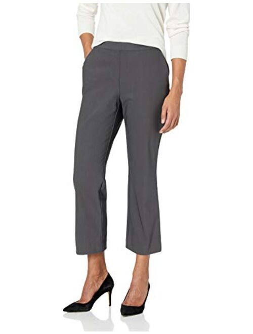 Amazon Brand - Lark & Ro Women's Stretch Crop Kick Flare Pant - Curvy