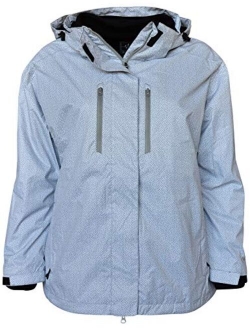 Pulse Women's Plus Extended Size 3in1 Boundary Snow Ski Jacket Coat