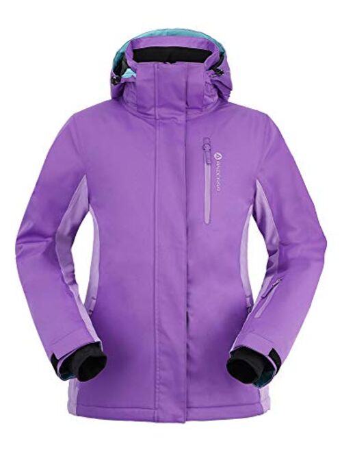 Andorra Women's Performance Insulated Ski Jacket with Zip-Off Hood