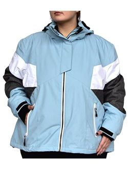 Snow Country Outerwear Women's Extended Plus Size Moonlight Insulated Ski Coat Jacket