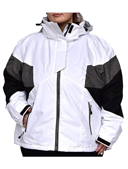 Snow Country Outerwear Women's Extended Plus Size Moonlight Insulated Ski Coat Jacket