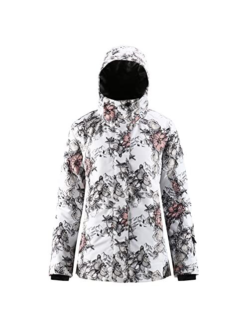 Womens Ski Jacket and Pants Snowboard Jacket Women Snow Jacket Womens Ski Coat Women Warm Winter Waterproof