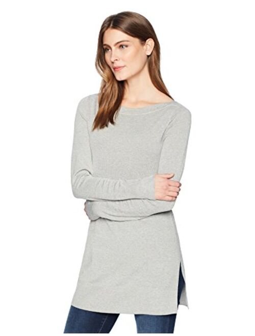 Amazon Brand - Lark & Ro Women's Boatneck Tunic Sweater