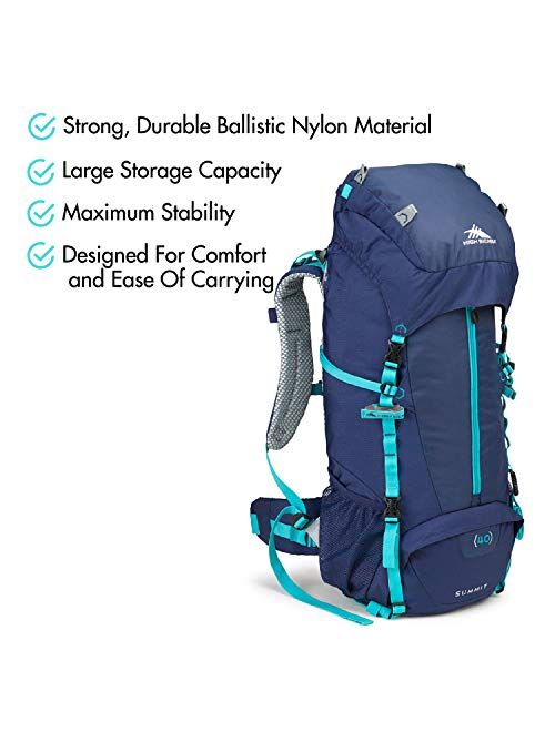 High Sierra Summit Top Load Internal Frame Pack, 40L