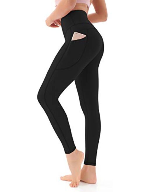 Leggings for Women-Workout Leggings for Women High Waisted Womens Leggings with Pockets Tummy Control Yoga Pants