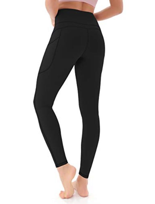 Leggings for Women-Workout Leggings for Women High Waisted Womens Leggings with Pockets Tummy Control Yoga Pants