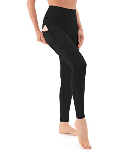 Leggings for Women-Workout Leggings for Women High Waisted Womens Leggings with Pockets Tummy Control Yoga Pants