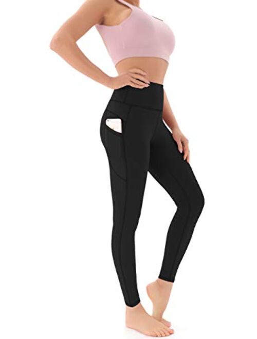 Leggings for Women-Workout Leggings for Women High Waisted Womens Leggings with Pockets Tummy Control Yoga Pants