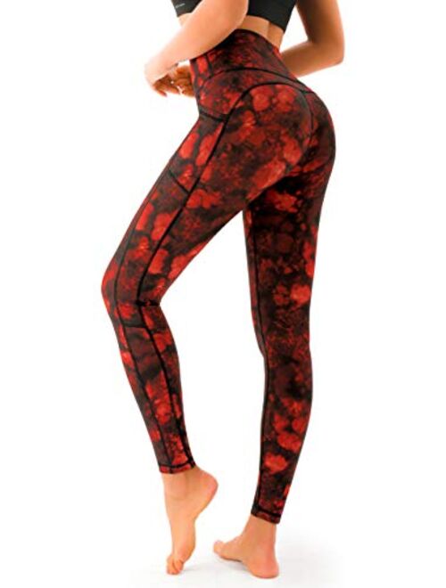 Leggings for Women-Workout Leggings for Women High Waisted Womens Leggings with Pockets Tummy Control Yoga Pants