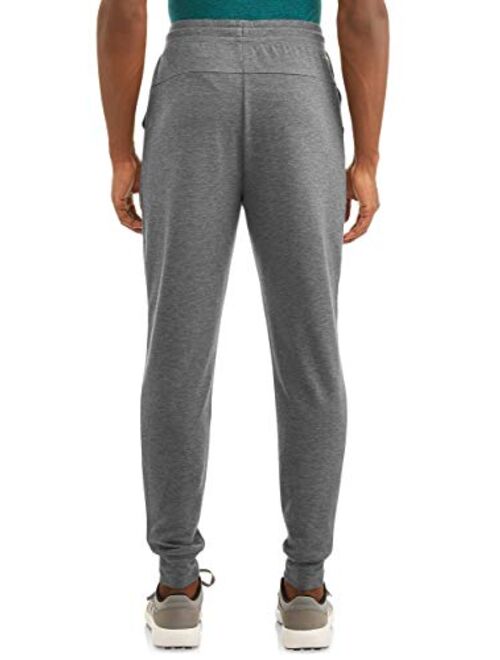 Buy Athletic Works Charcoal Gray Heather DriWorks Knit Jogger Pants ...