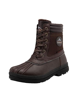 NORTIV 8 Men's Insulated Warm Winter Snow Boots
