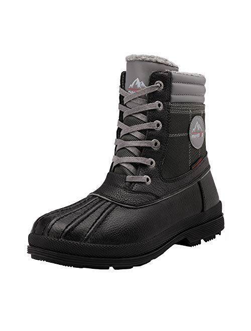 NORTIV 8 Men's Insulated Warm Winter Snow Boots