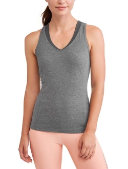 Women's Active Dri More Core Shelf-Bra Racerback Tank