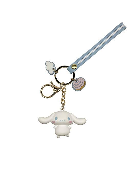 MEIPEL Cute And Fashion Keychains, Cartoon Key Ring For Purse