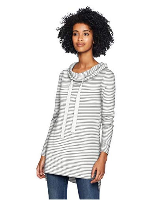 Amazon Brand - Daily Ritual Women's Supersoft Terry Funnel-Neck Tunic