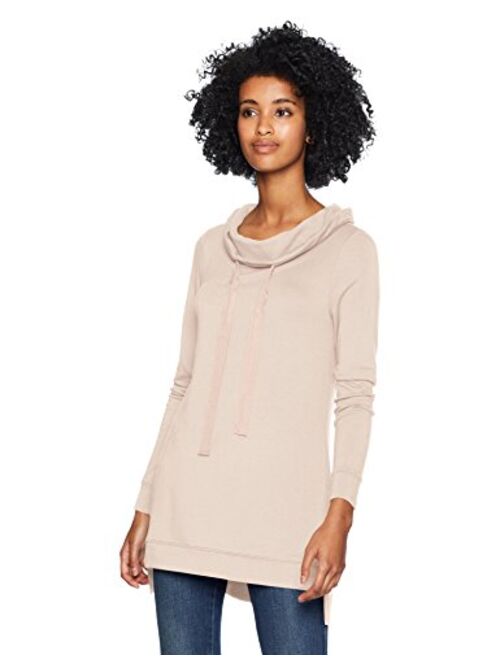 Amazon Brand - Daily Ritual Women's Supersoft Terry Funnel-Neck Tunic