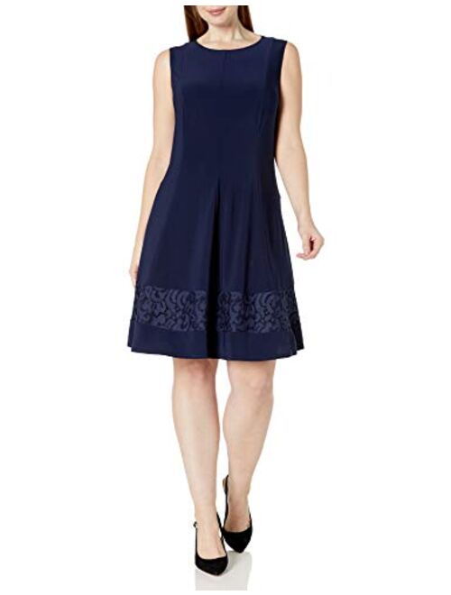 Jessica Howard Women's Fit and Flare Dress (Regular, Petite & Plus)