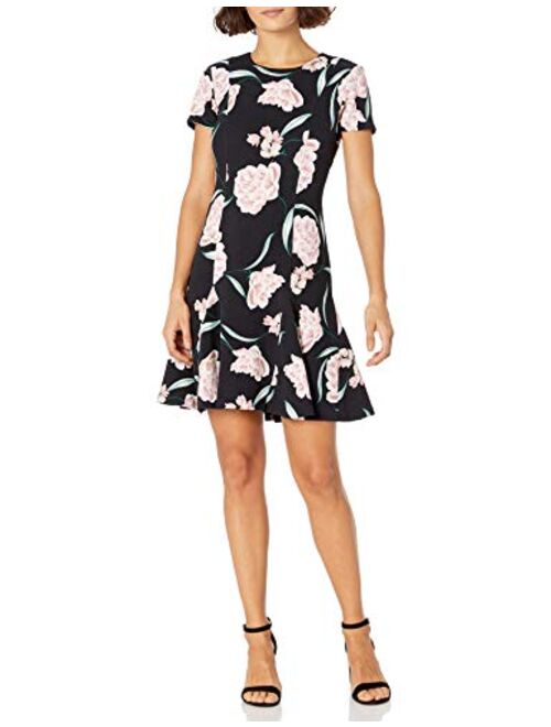 Jessica Howard Women's Fit and Flare Dress (Regular, Petite & Plus)