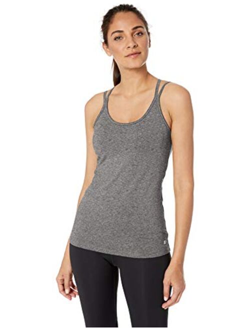 Starter Women's Seamless Two-in-One Bra Tank Top, Amazon Exclusive