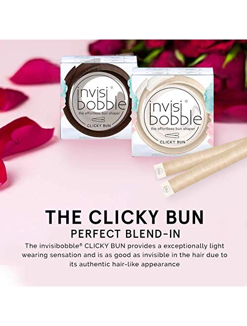 invisibobble CLICKY BUN To Be Or Nude To Be Hair Bun Donut Free