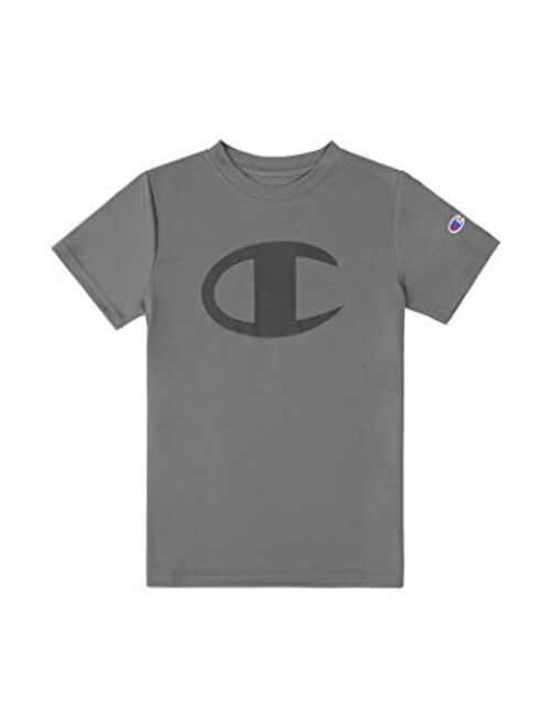 Champion Kids Clothes T-Shirt Boys Performance Tech Athletic Short Sleeve Shirt