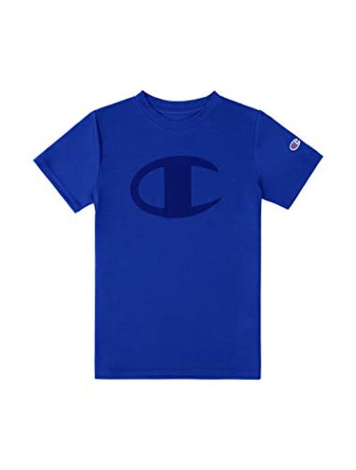 Champion Kids Clothes T-Shirt Boys Performance Tech Athletic Short Sleeve Shirt