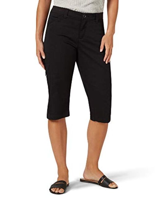 Lee Women's Flex-to-go Relaxed Fit Cargo Skimmer Capri Pant