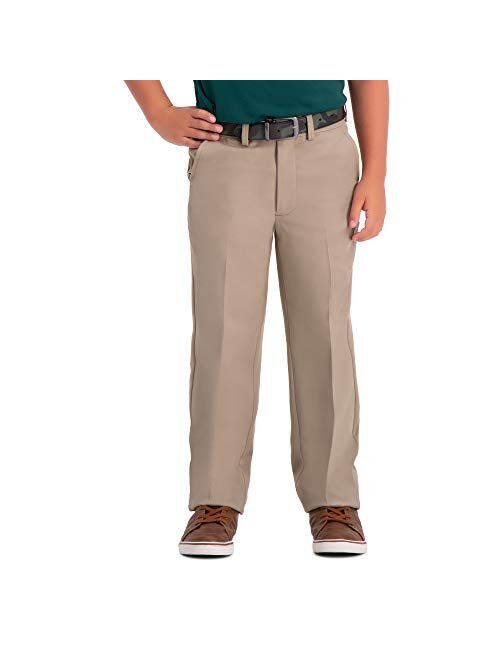 Haggar Big Boy's Youth Regular 8-20 Cool 18 Pro Pant