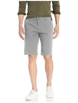 WT02 Men's Stretch Twill Basic Chino Shorts