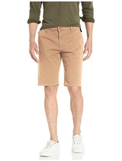 WT02 Men's Stretch Twill Basic Chino Shorts