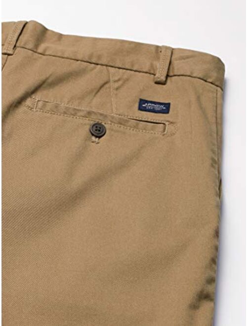 Arrow 1851 Men's Flat Front Stretch Twill Short