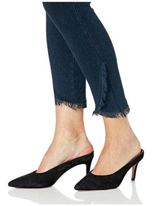 Lyssé Women's Fringe Tulip Hem Denim