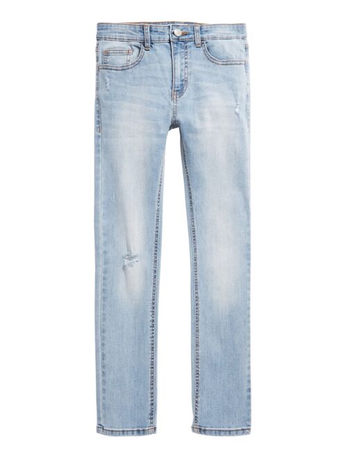 Big Boys Tumble Skinny-Fit Stretch Destroyed Jeans, Created for Macy's