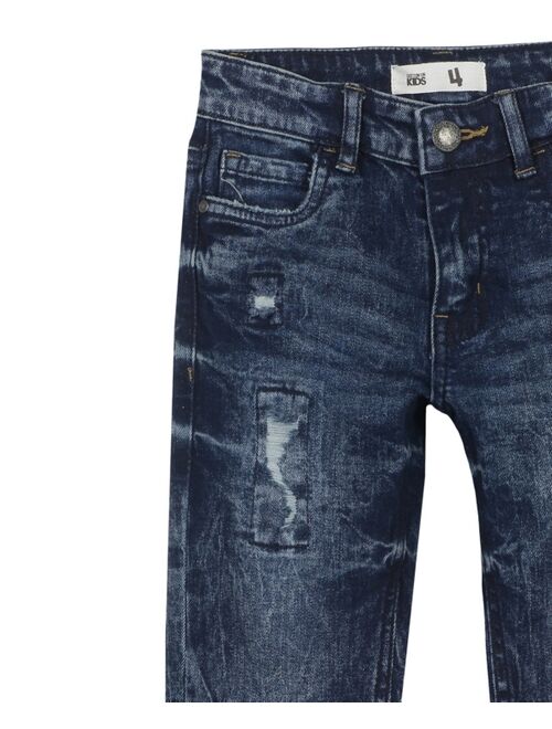 Little Boys Ollie Slim Leg Distressed Jeans