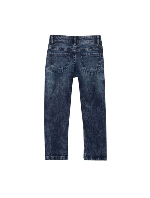 Little Boys Ollie Slim Leg Distressed Jeans