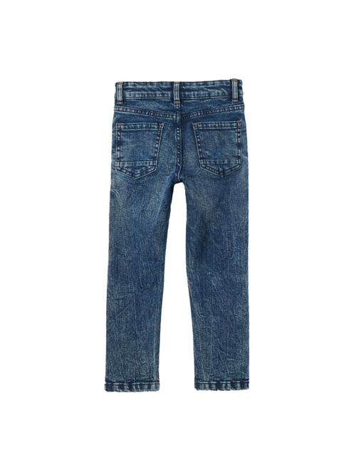 Little Boys Ollie Slim Leg Distressed Jeans