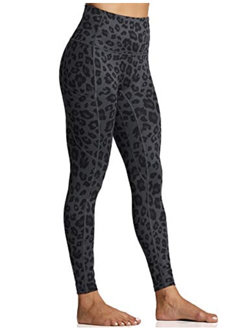 ZUTY Women's 7/8 High Waisted Workout Yoga Leggings with Pockets Athletic Spandex Leggings Yoga Pants Running Tights 25"