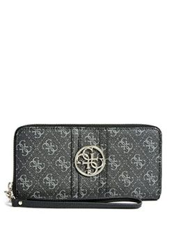Lena Quattro G Zip-Around Wristlet Wallet Clutch Bag