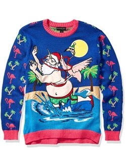 Men's Ugly Christmas Sweater Santa