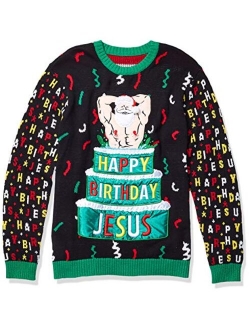 Men's Ugly Christmas Sweater Santa