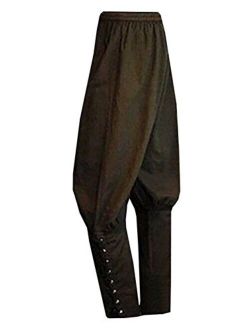 Men's Ankle Banded Pants Medieval Viking Navigator Trousers Renaissance Pants