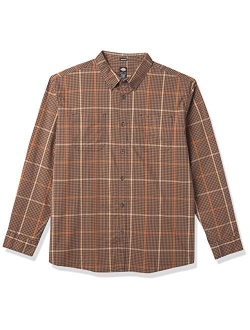 Men's Long Sleeve Flex Plaid Woven Shirt